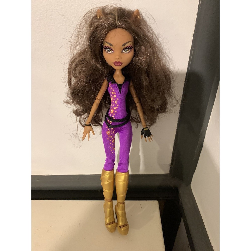 Monster High‎ 11" Doll Mattel Music Festival Clawdeen Daughter Of The Werewolf